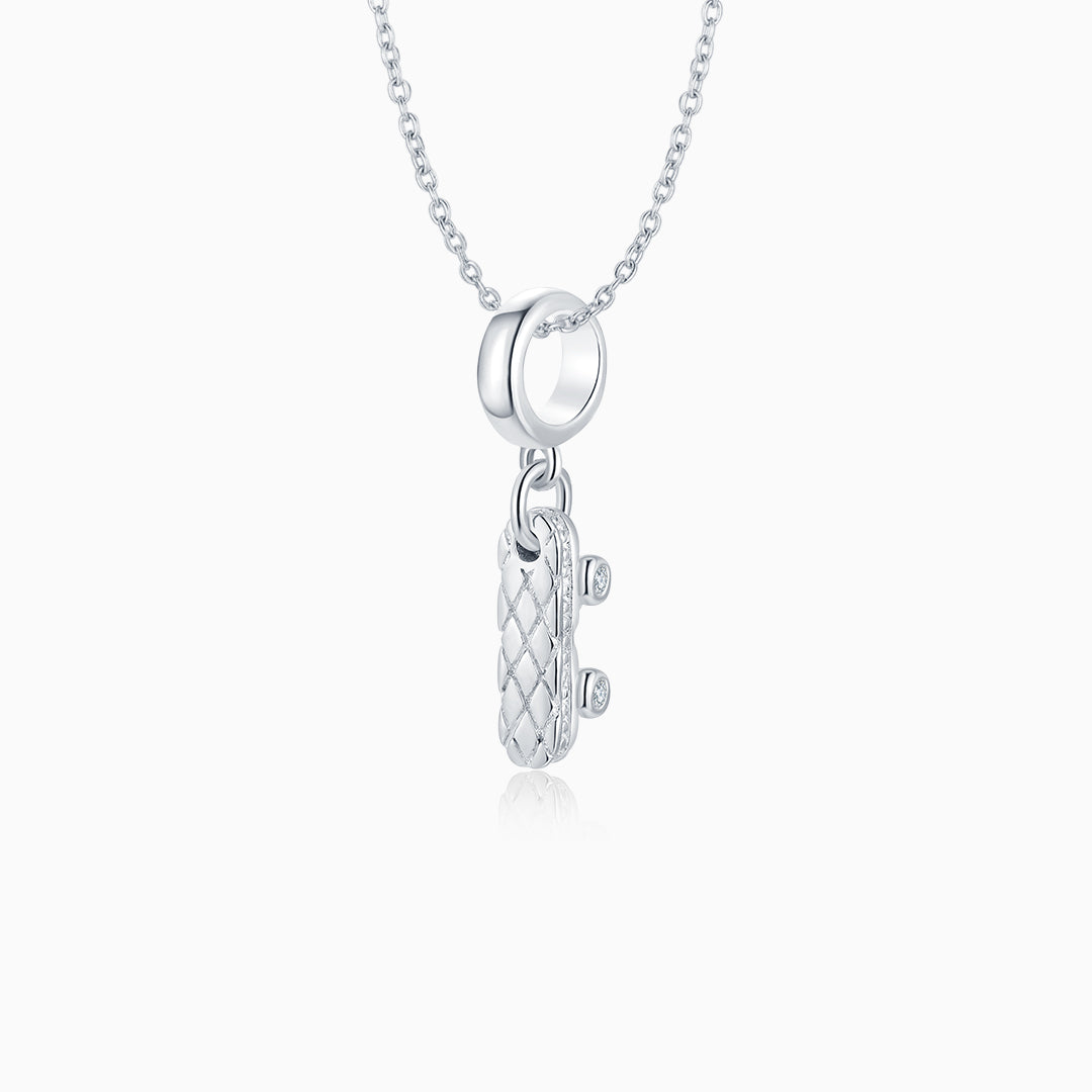 S925-sliver-Skater-pendant-Charms