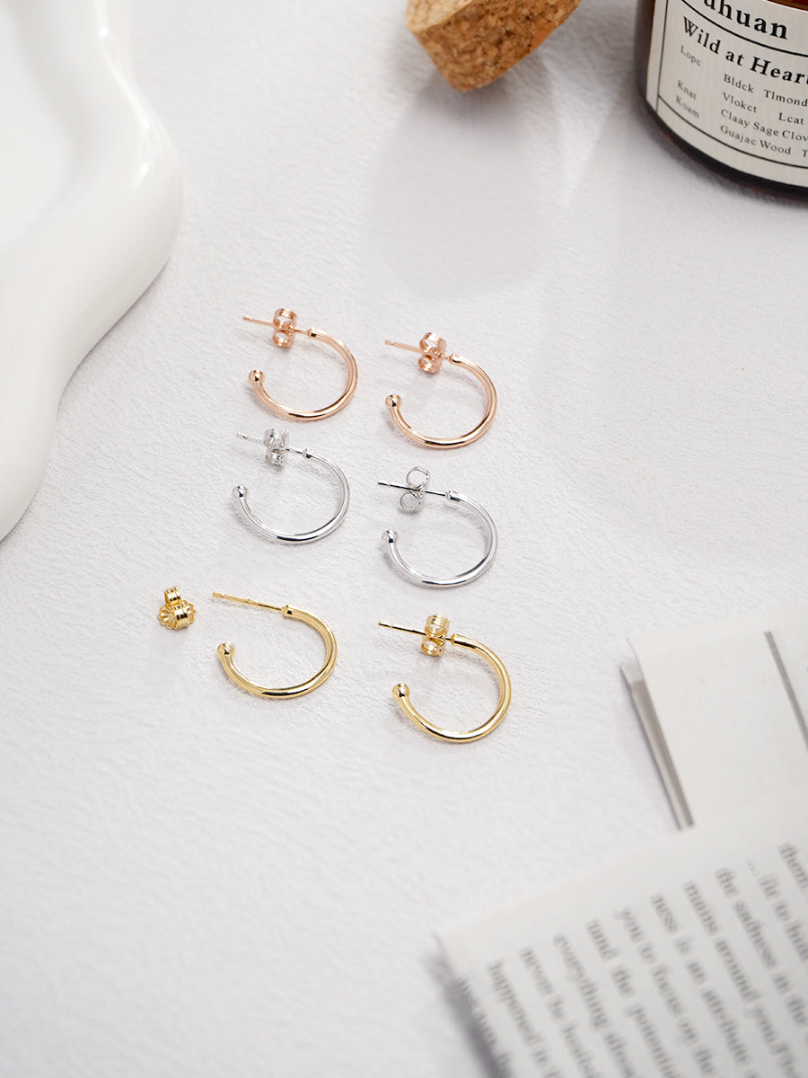 Half Hoop Earrings PE001