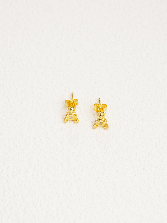 Teddy Bear Stud Earrings PE004