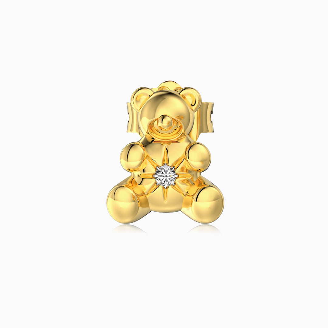 S925-teddy bear-gold-earrings