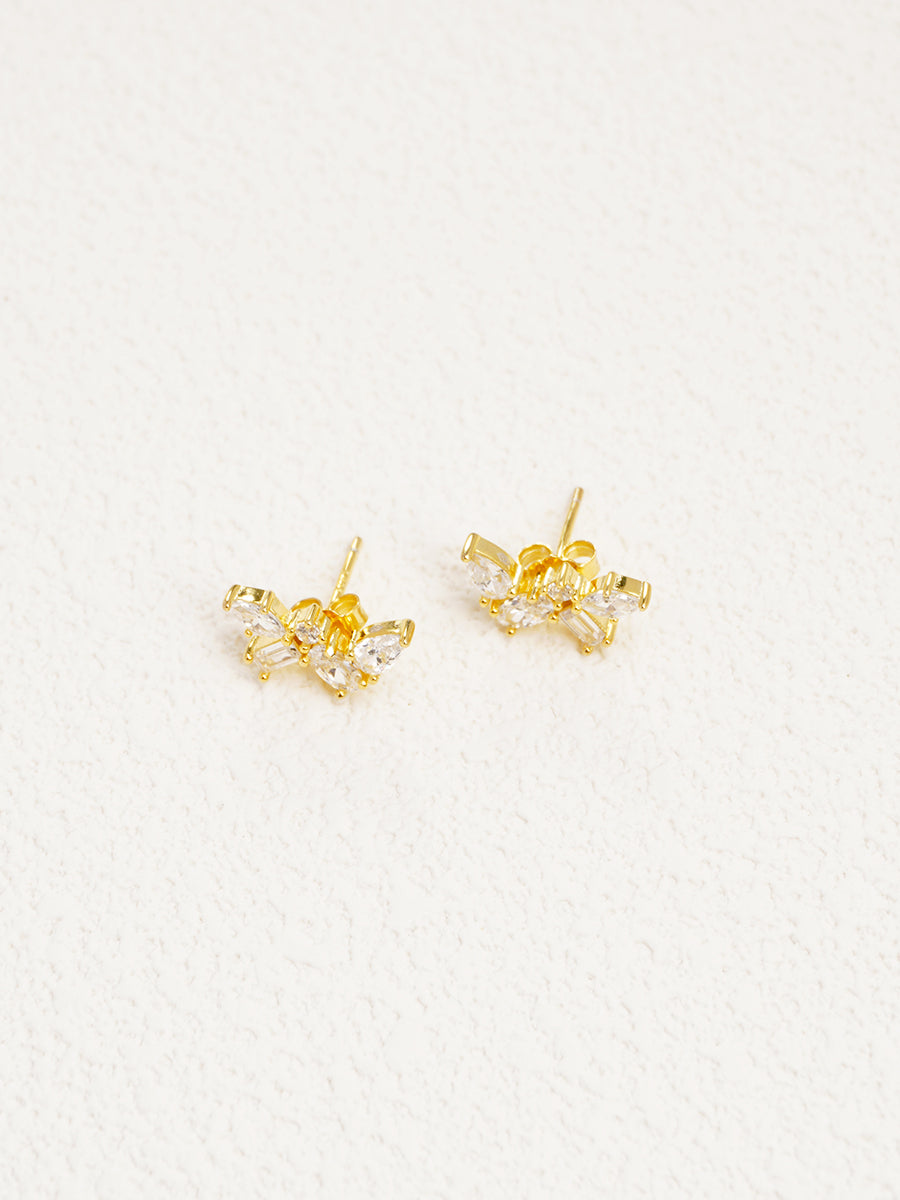 Starry Brilliance Stud Earrings PE007