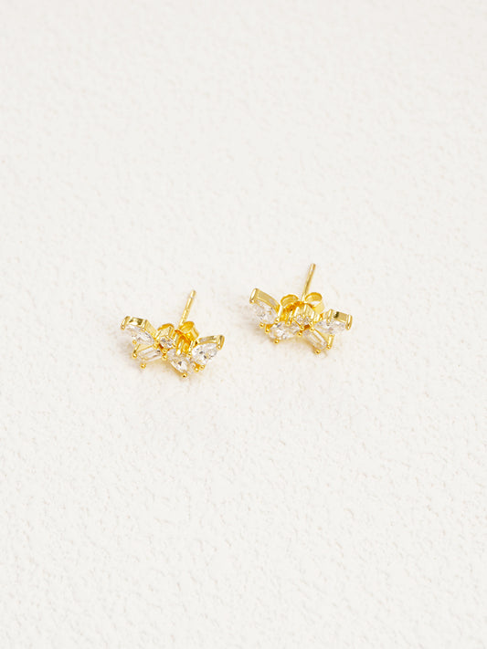 Starry Brilliance Stud Earrings PE007