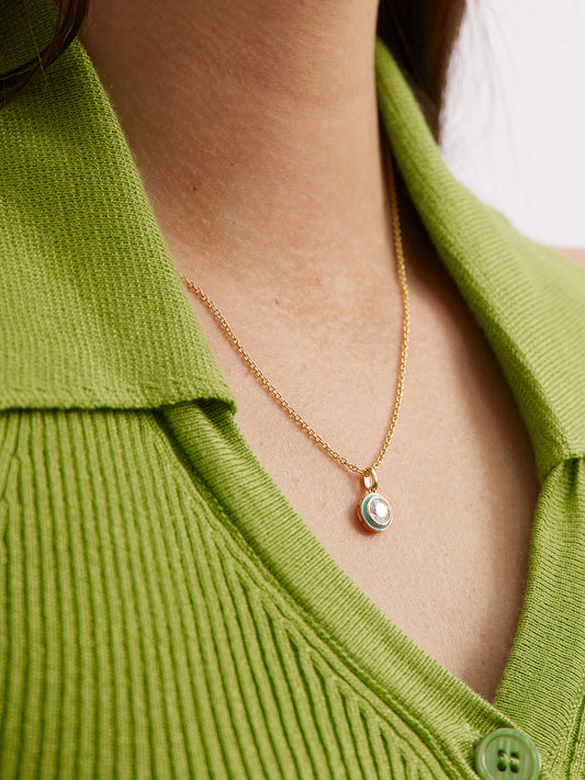 Eternal Oval Grace  Pendant Charms PN003
