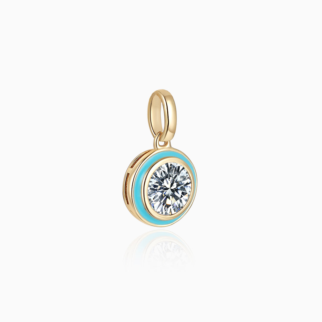 S925-round-blue-Charms