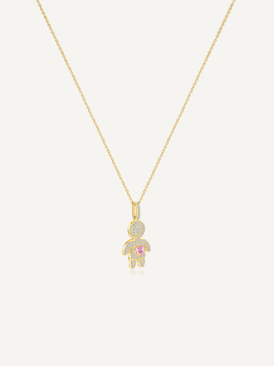 S925-gold-people-endearing-necklaces