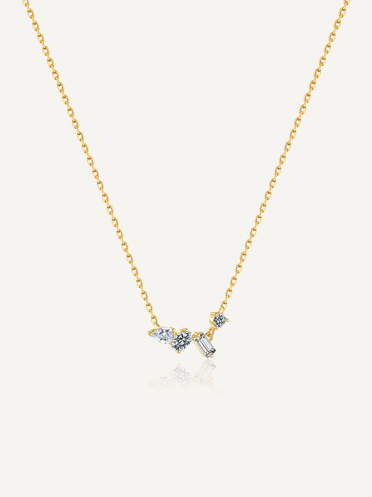 S925-gold-starry-Necklace