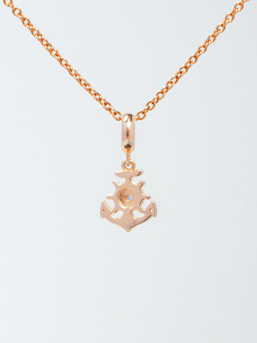 Triumphant 18K Rose Gold Seaman Necklace Set PN012RGSET
