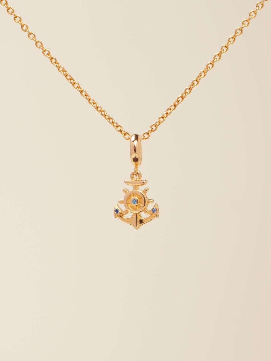Triumphant 18K Rose Gold Seaman Necklace Set PN012RGSET