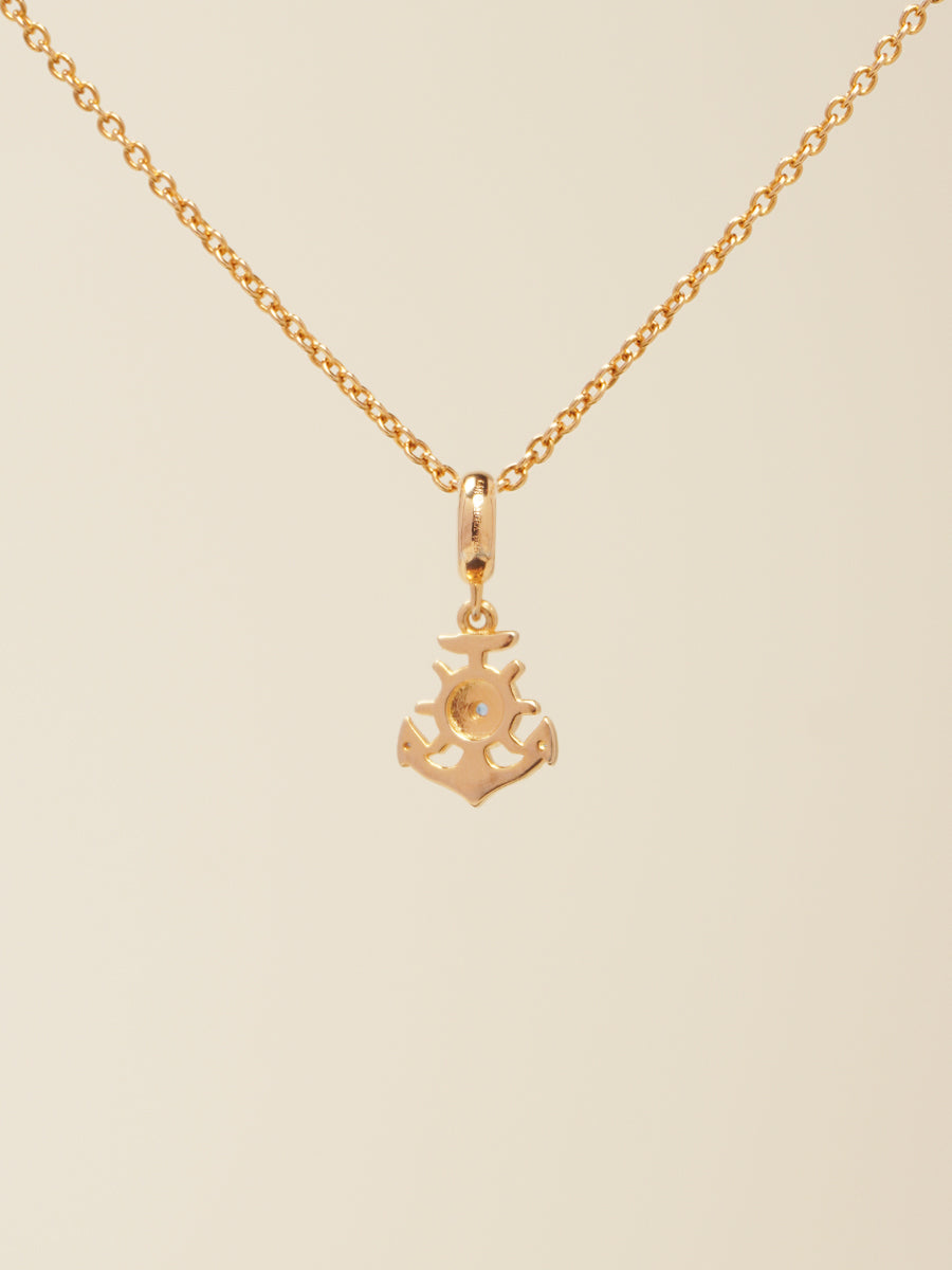 Triumphant 18K Rose Gold Seaman Necklace Set PN012RGSET
