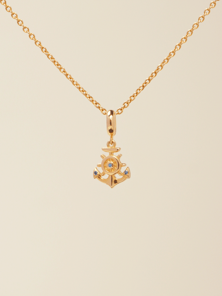 Triumphant 18K Rose Gold Seaman Necklace Set PN012RGSET