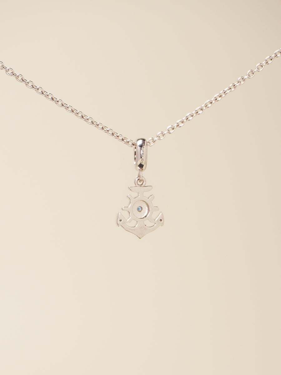 Triumphant Silver Seaman Necklace Set PN012SVSET