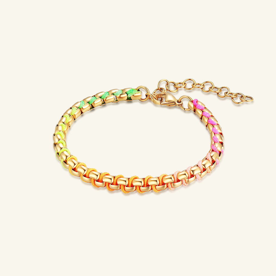 18k-Stainless Steel-bracelet-colorful-Rizzing