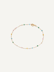 Rainbow Enamel Choker Bracelet RB008
