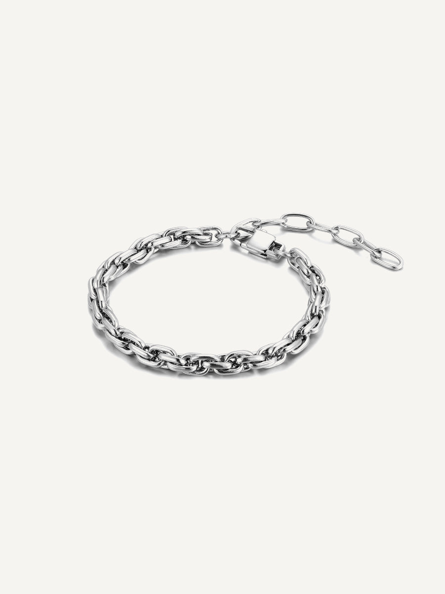 Stainless Steel-bracelet-sliver-rizzing