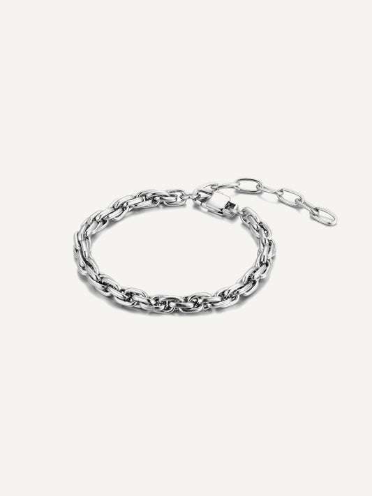 Stainless Steel-bracelet-sliver-rizzing