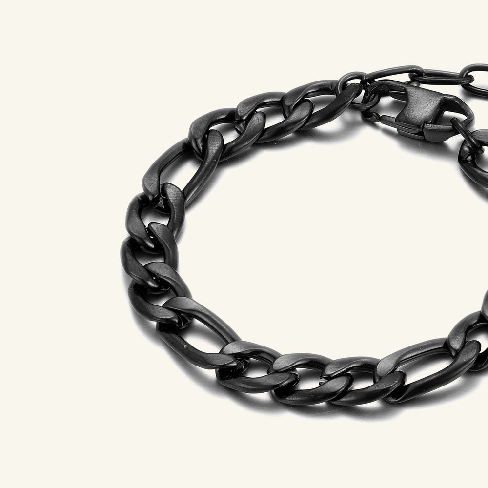 Stainless Steel-bracelet-black-Rizzing