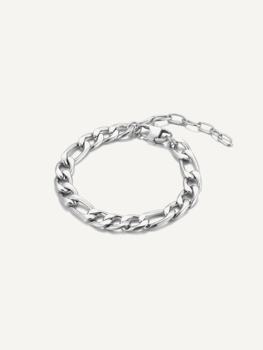 Stainless Steel-bracelet-sliver-rizzing