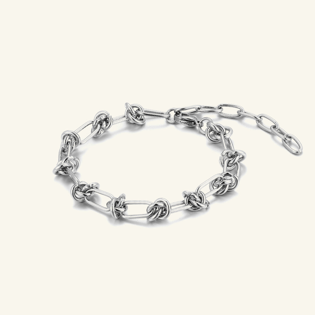 Stainless Steel-bracelet-sliver-rizzing