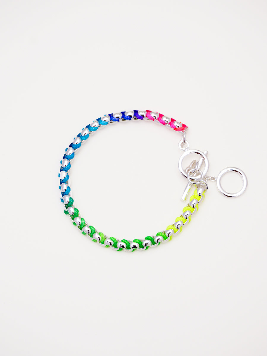 Pride Edition Silver Braided Rainbow Set