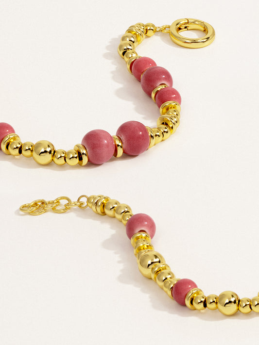 18K Gold Lychee Eco-Made Ceramic Bracelet RB035