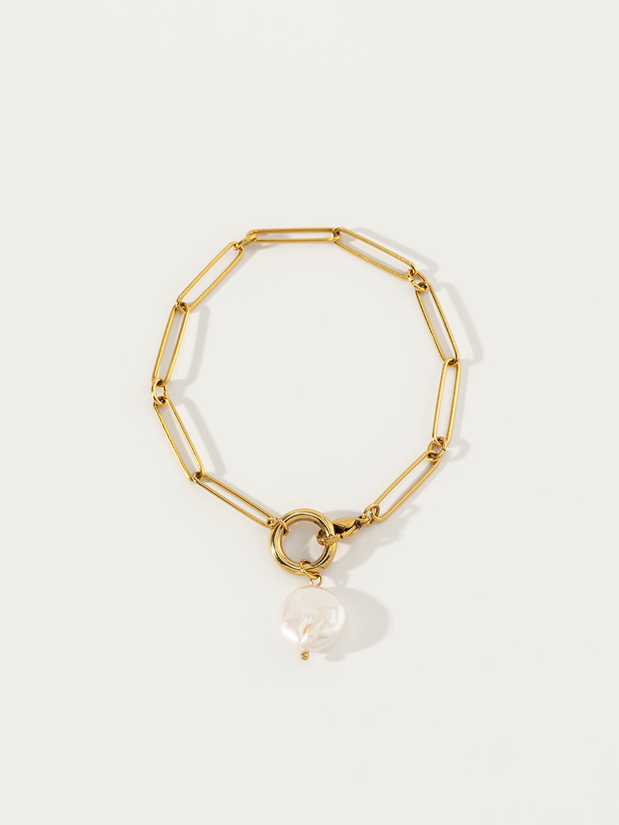 Nymph Baroque 18K Gold Pandent Bracelets