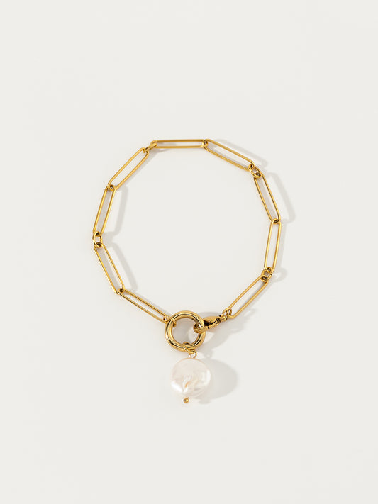 Nymph Baroque 18K Gold Pandent Bracelets