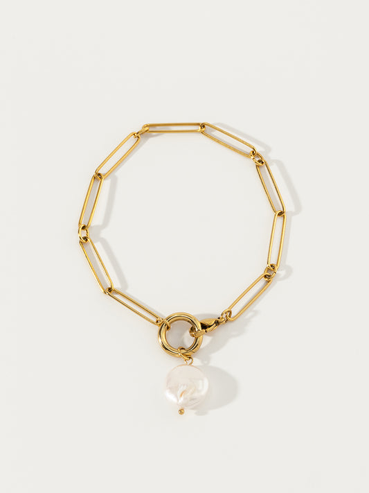Nymph Baroque 18K Gold Pandent Bracelets