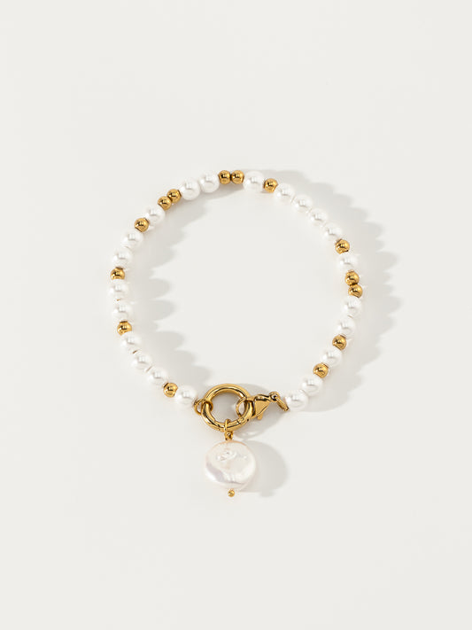 Nymph Baroque Pearl 18K Gold Bracelets