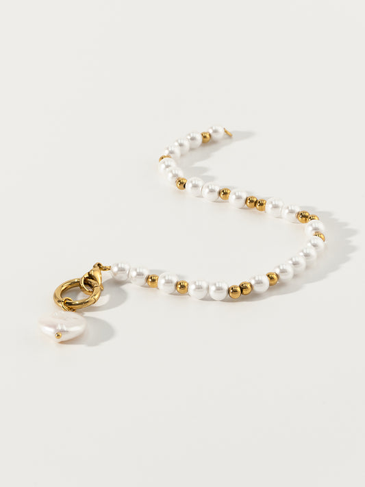 Nymph Baroque Pearl 18K Gold Bracelets