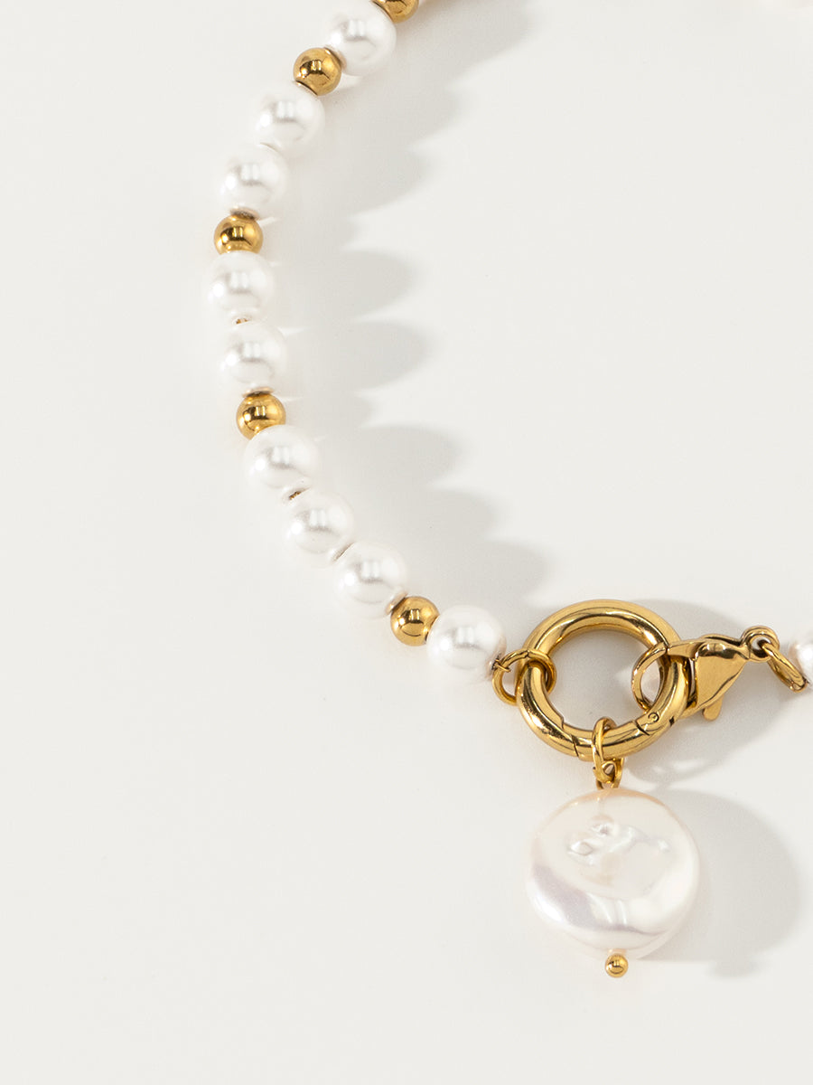 Nymph Baroque Pearl 18K Gold Bracelets