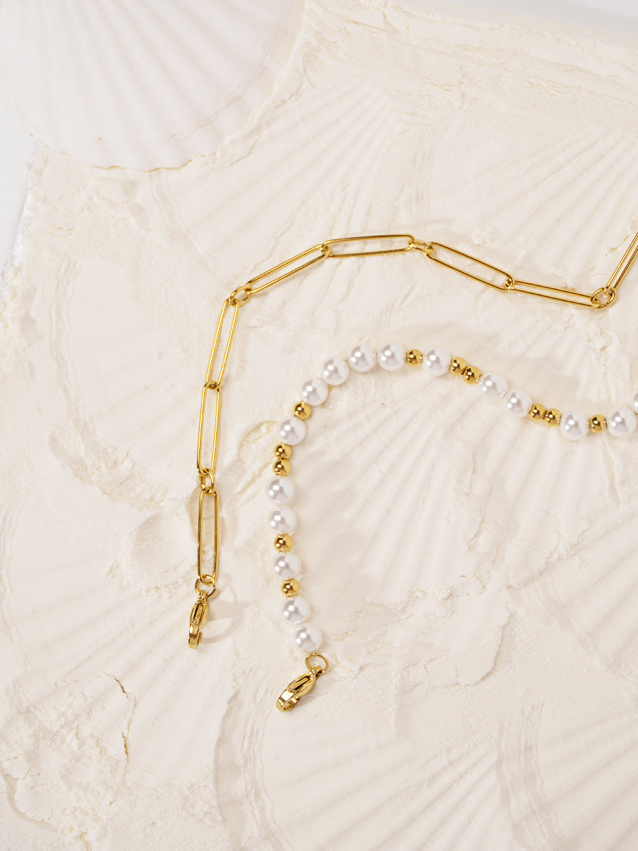 Nymph Pearl 18K Gold Bracelets Sets