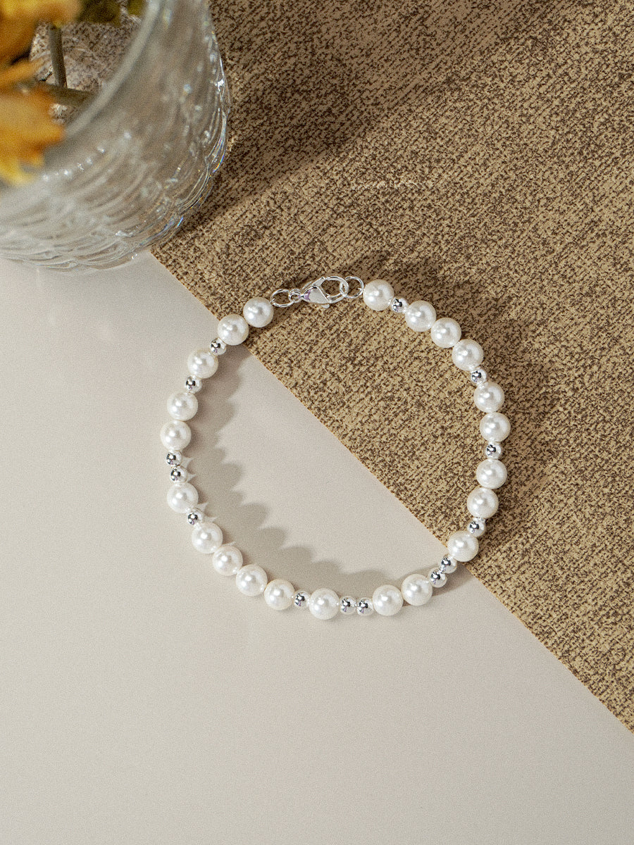 Nymph Pearl Silver Bracelets RB039SV02