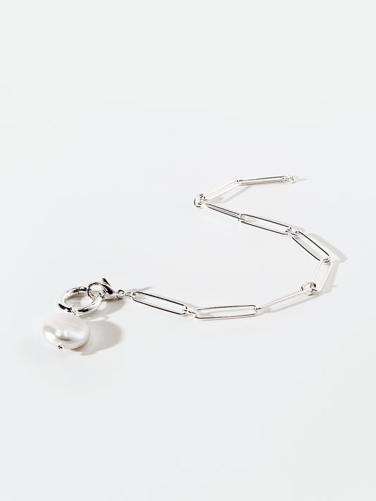 Nymph Baroque Silver Pandent Bracelets