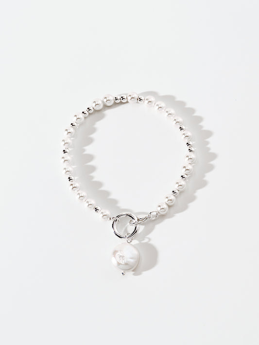 Nymph Baroque Pearl Silver Bracelets