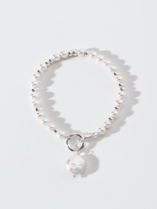 Nymph Baroque Pearl Silver Bracelets