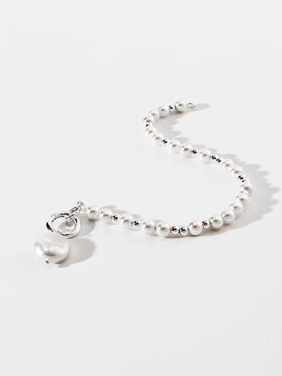 Nymph Baroque Pearl Silver Bracelets