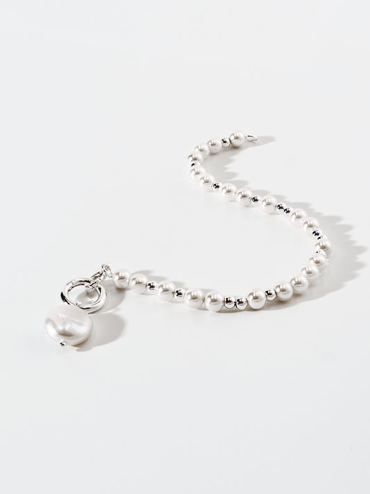 Nymph Baroque Pearl Silver Bracelets