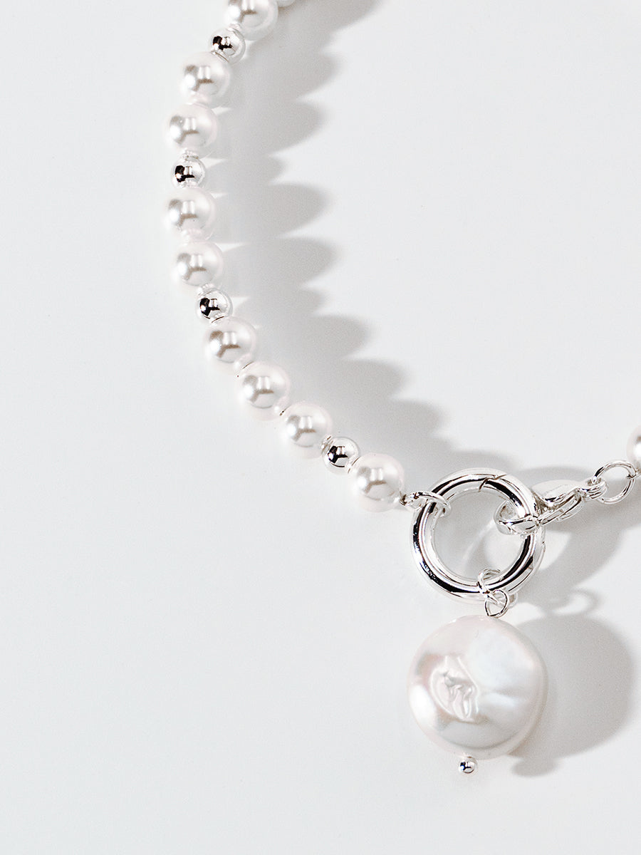 Nymph Baroque Pearl Silver Bracelets