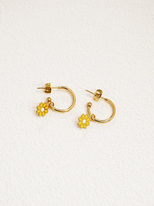 Enamel Daisy Bracelet RE002