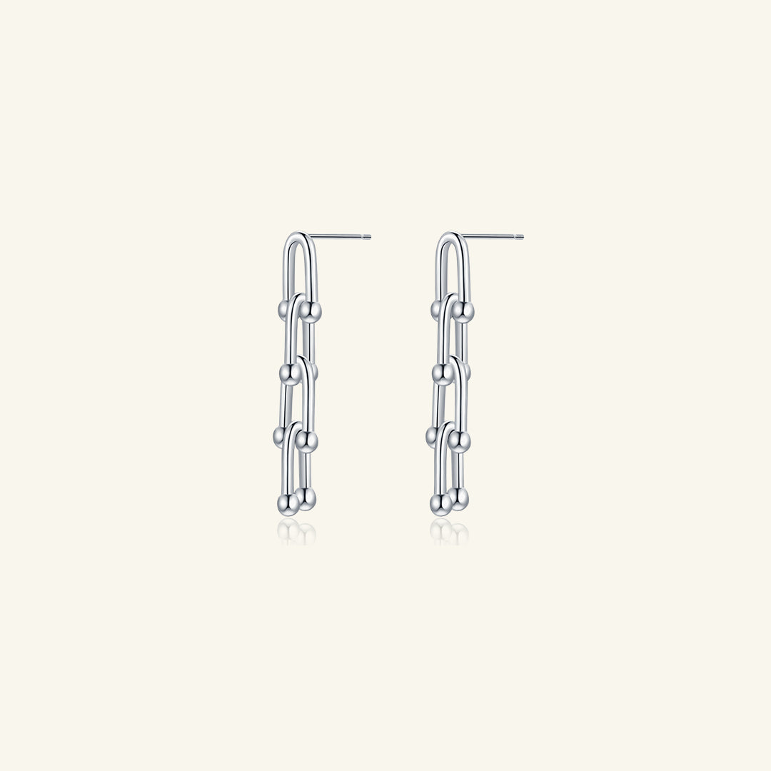 Stainless Steel-earring-sliver-Rizzing