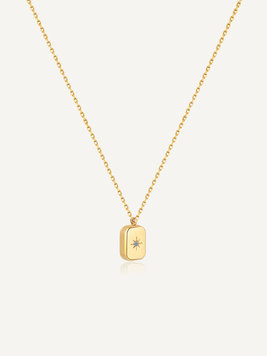 Stainless Steel-necklace-gold-rizzing