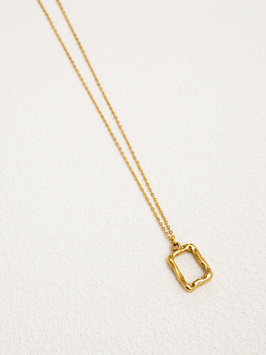 Canvas Frame Necklace  RN008