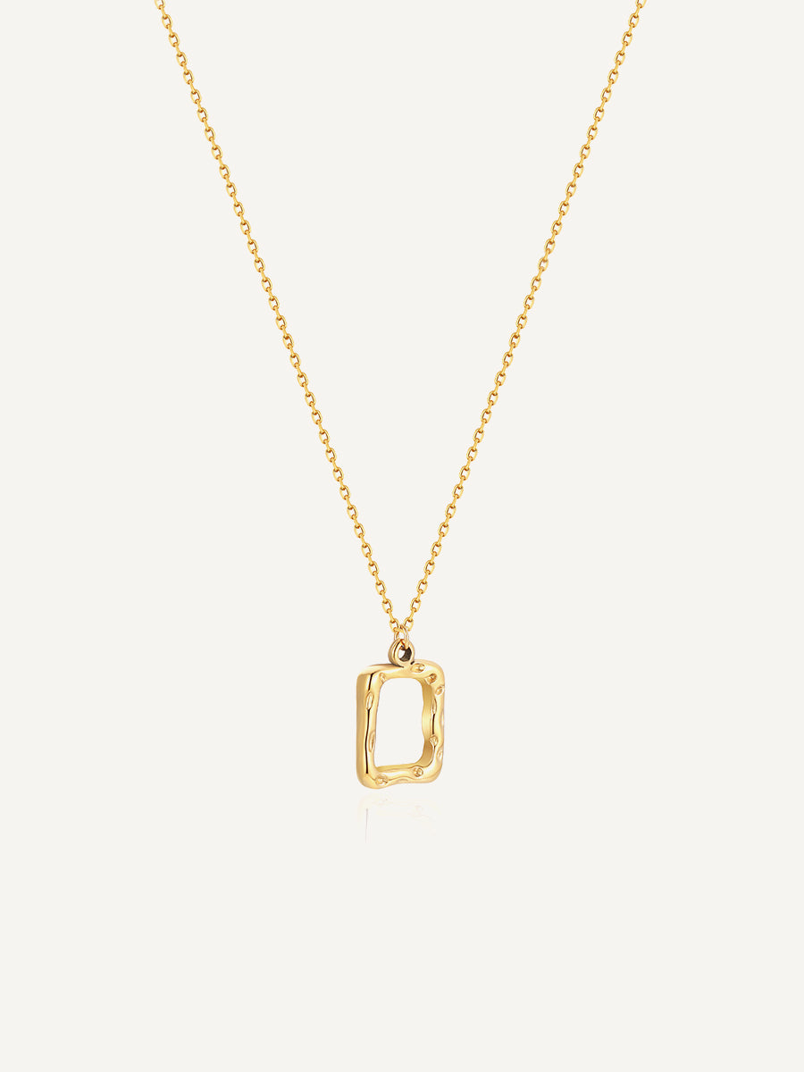 Stainless Steel-necklace-gold-rizzing