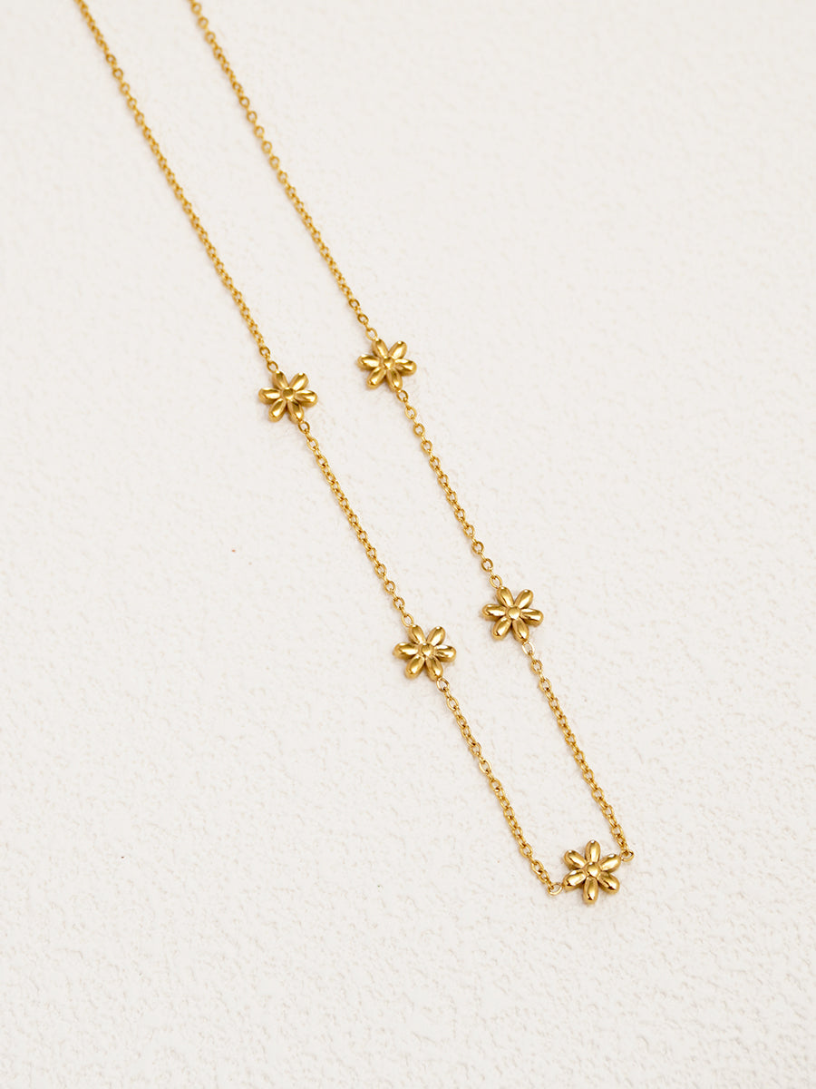 Gloden Daisy Necklace RN009
