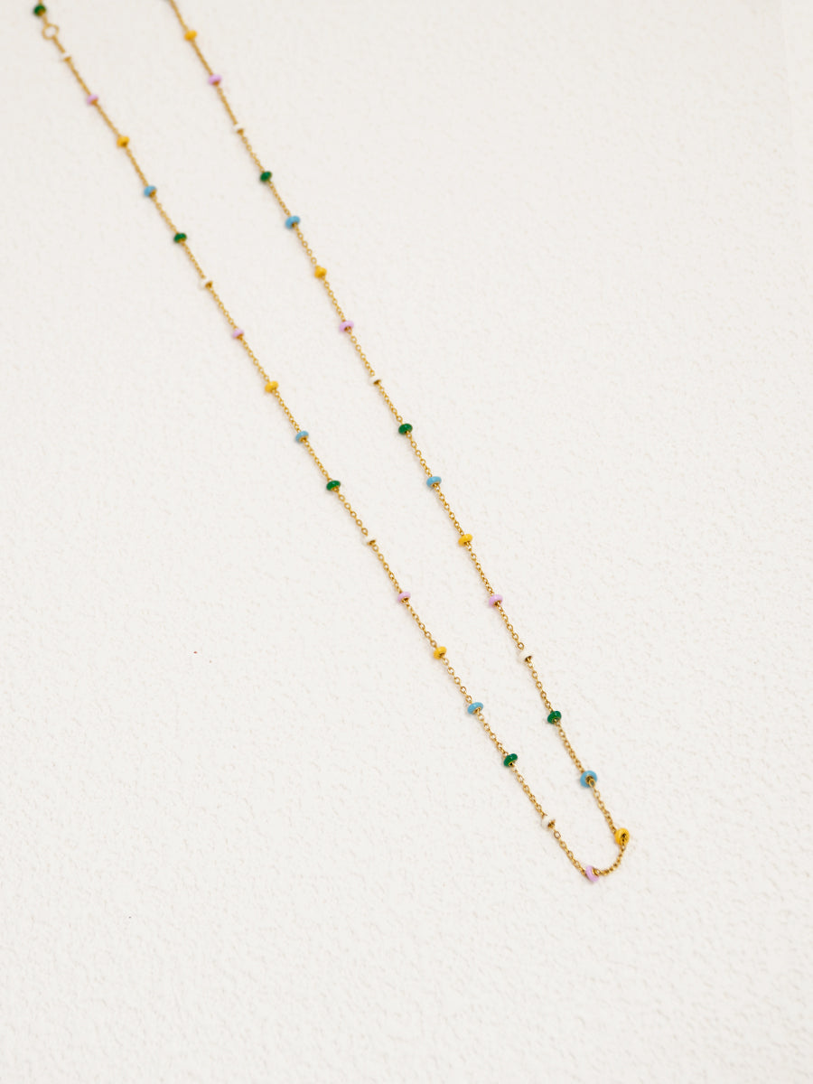 Rainbow Enamel Choker RN011