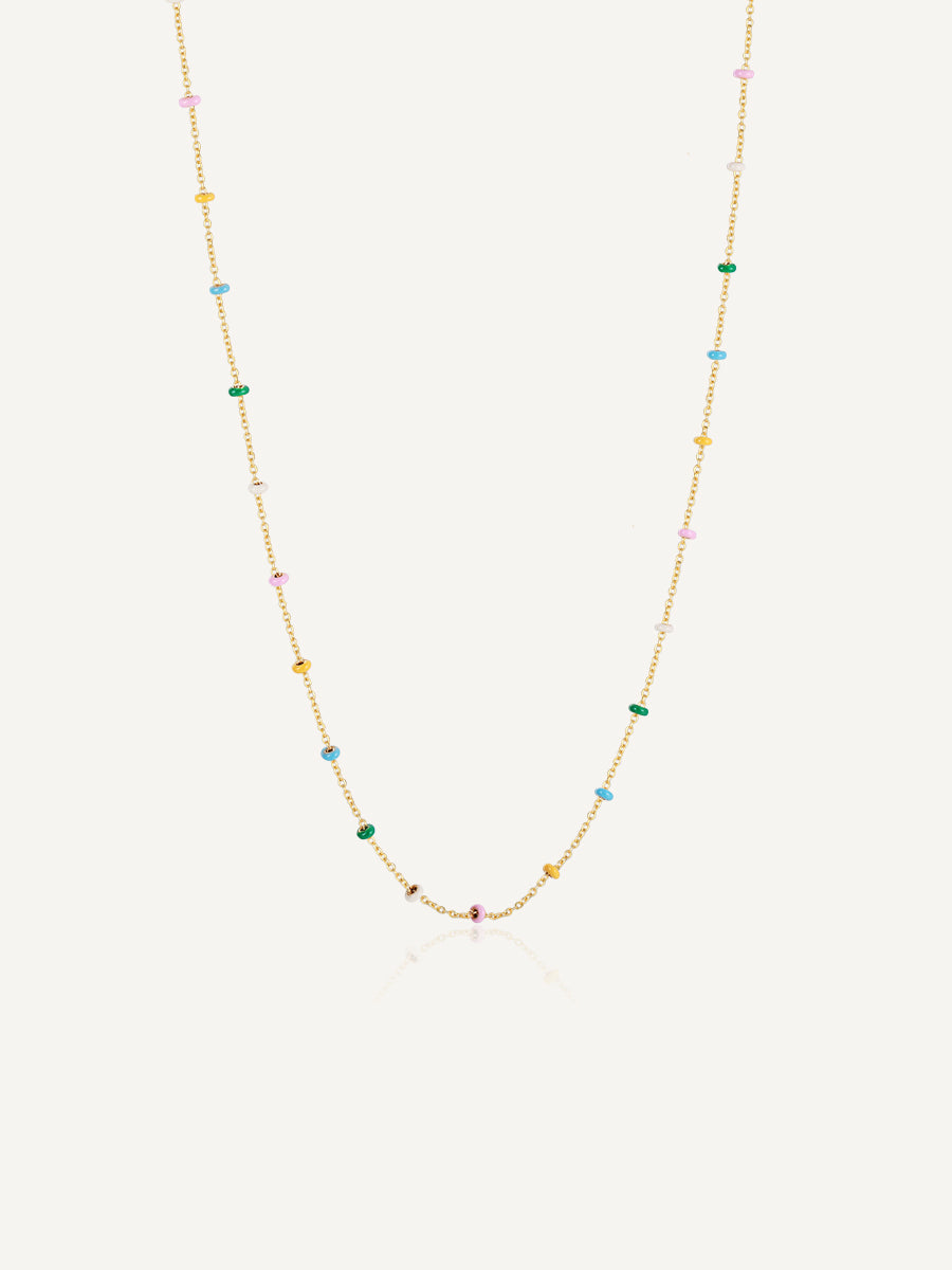Stainless Steel-necklace-Gold-Rizzing