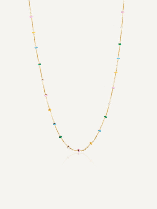Stainless Steel-necklace-Gold-Rizzing