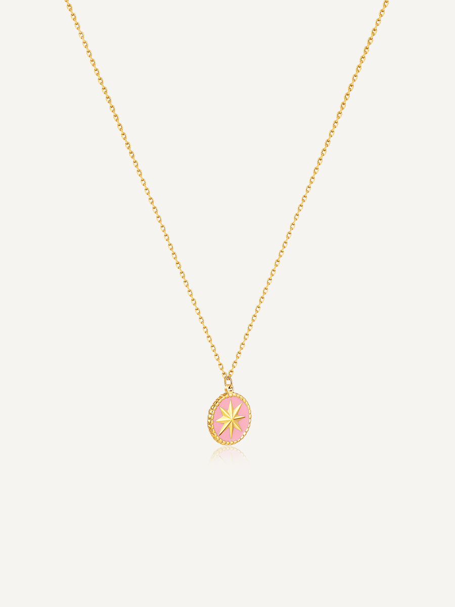 Stainless Steel-necklace-Gold-Rizzing