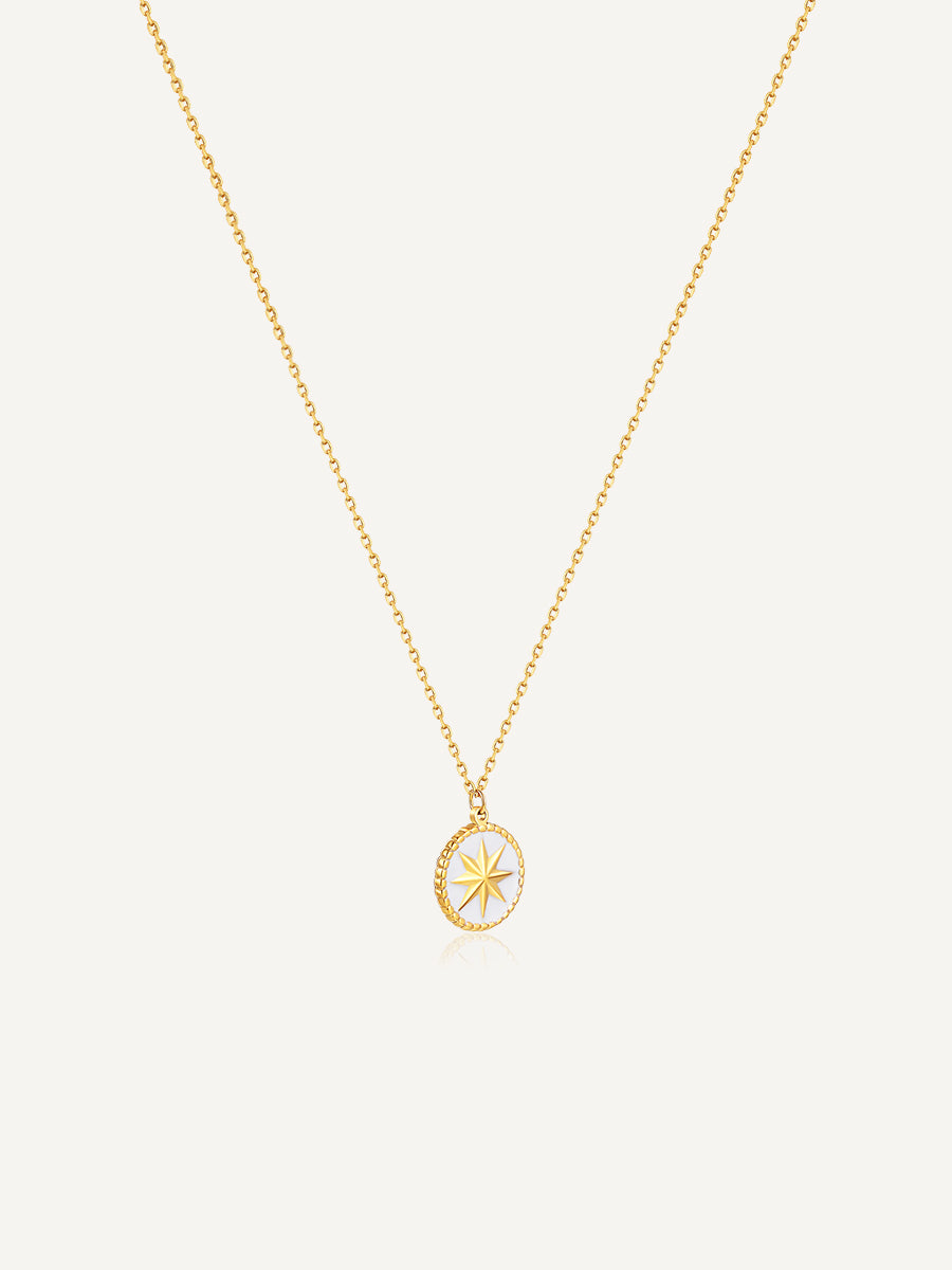 Stainless Steel-necklace-Gold-Rizzing
