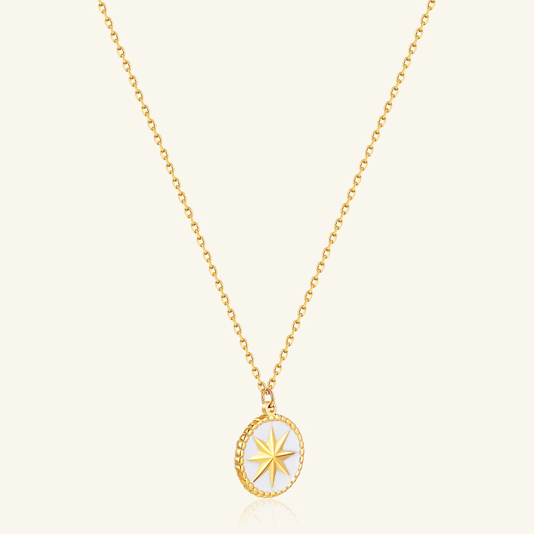 Stainless Steel-necklace-Gold-Rizzing